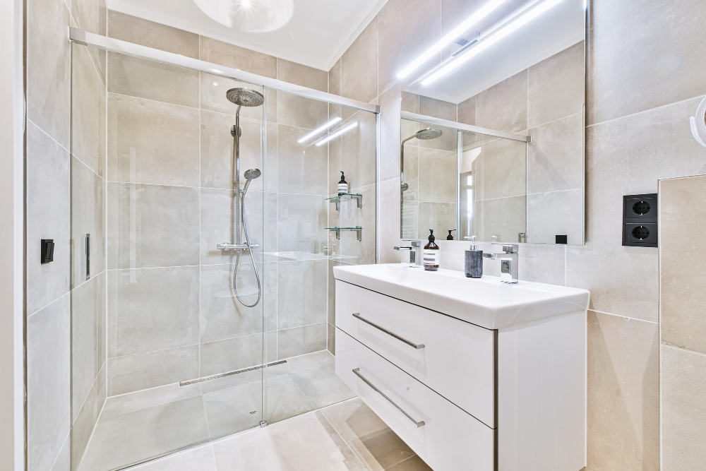Sustainable Bathroom Remodel sacramento: Water-Saving Fixtures and Natural Materials